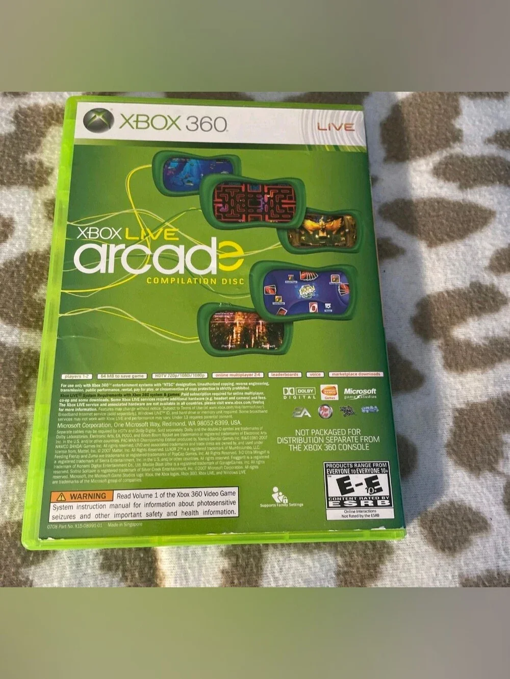 Sega Superstars Tennis For Microsoft Xbox 360